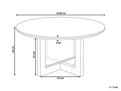 Salontafel lichtbruin