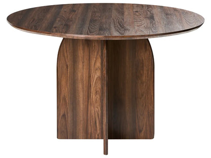 Eettafel Donkerbruin 120 cm x 120 cm