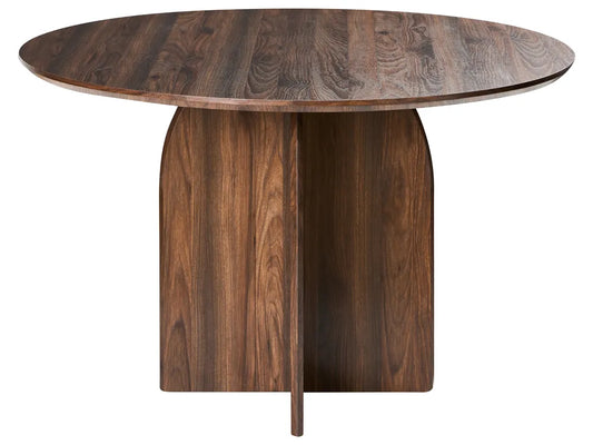 Eettafel Donkerbruin 120 cm x 120 cm