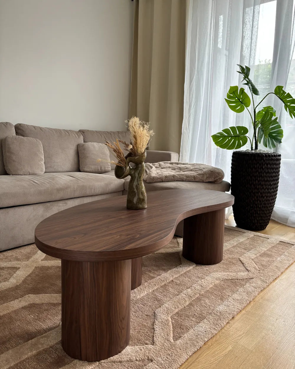 Salontafel donkerbruin