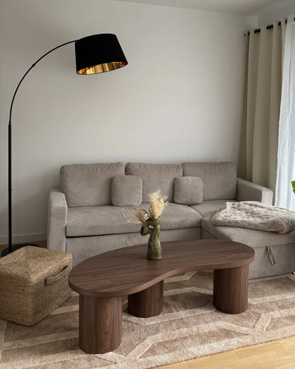 Salontafel donkerbruin