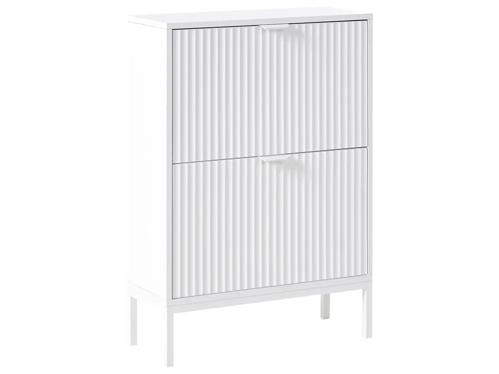 Witte schoenenkast