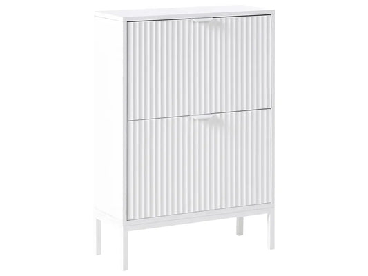 Witte schoenenkast