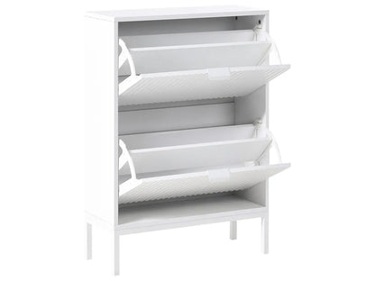 Witte schoenenkast