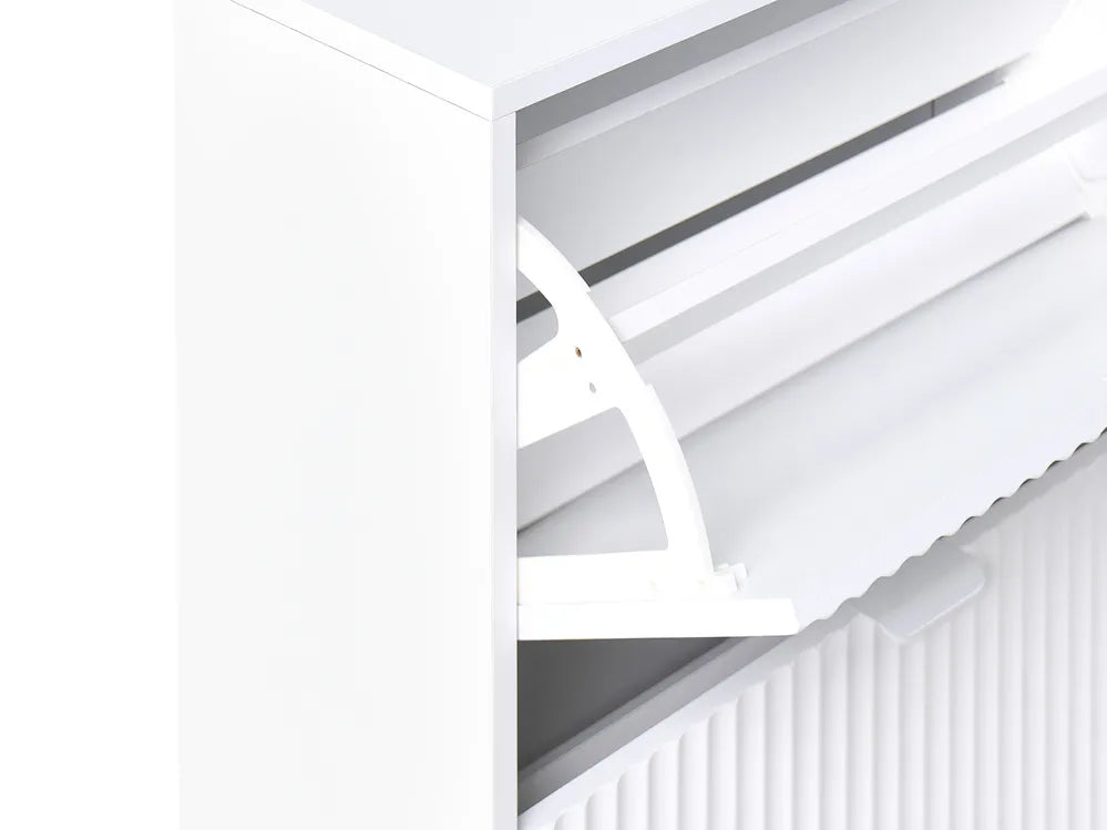 Witte schoenenkast