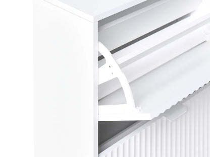 Witte schoenenkast