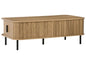 Salontafel bruin met opbergruimte