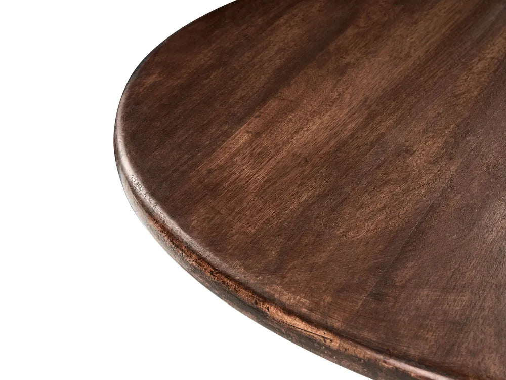 Eettafel Donkerbruin 120 cm x 120 cm Mangohout