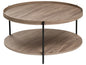 Salontafel donkerbruin