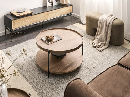 Salontafel donkerbruin