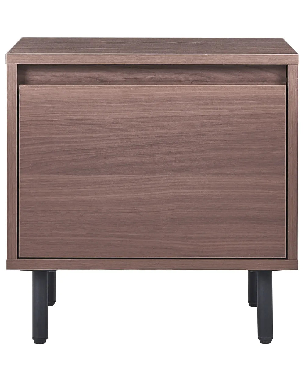 1 Drawer Bedside Table NIKEA Dark Brown