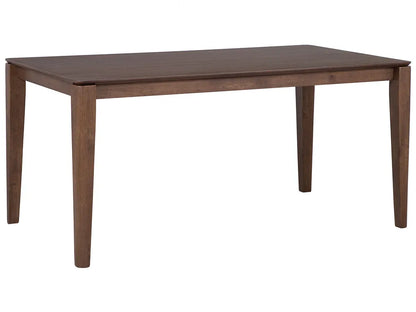 Eettafel donker walnoot 160 cm 90 cm