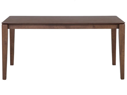 Eettafel donker walnoot 160 cm 90 cm