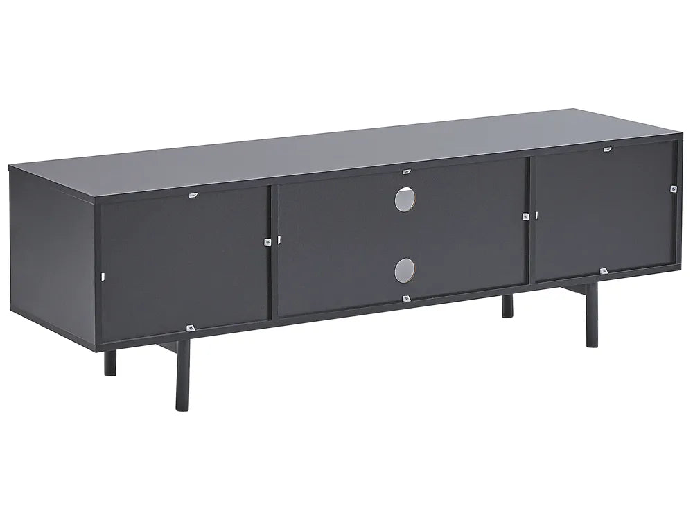 Tv-standaard bruin/zwart