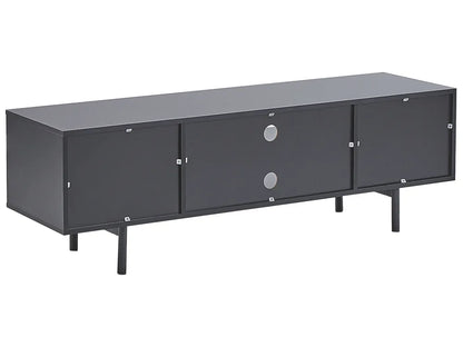 Tv-standaard bruin/zwart
