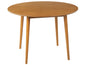 Dining Table RADAN Light Brown 110 cm 110 cm