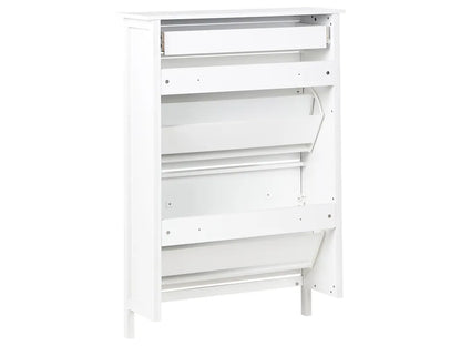 Witte schoenenkast