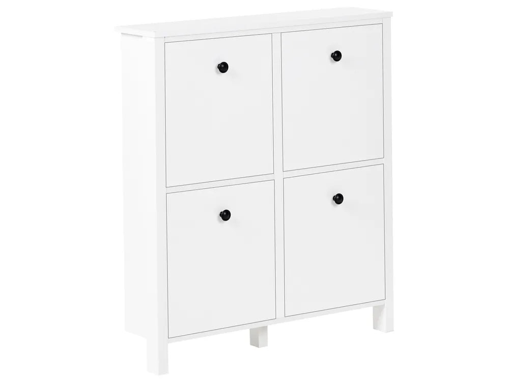 Witte schoenenkast