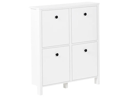 Witte schoenenkast