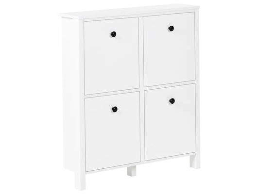 Witte schoenenkast
