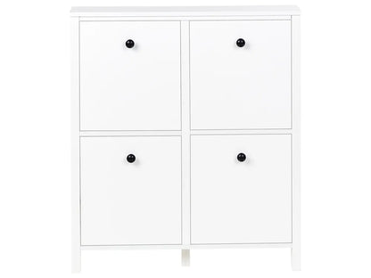 Witte schoenenkast