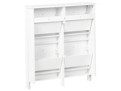 Witte schoenenkast