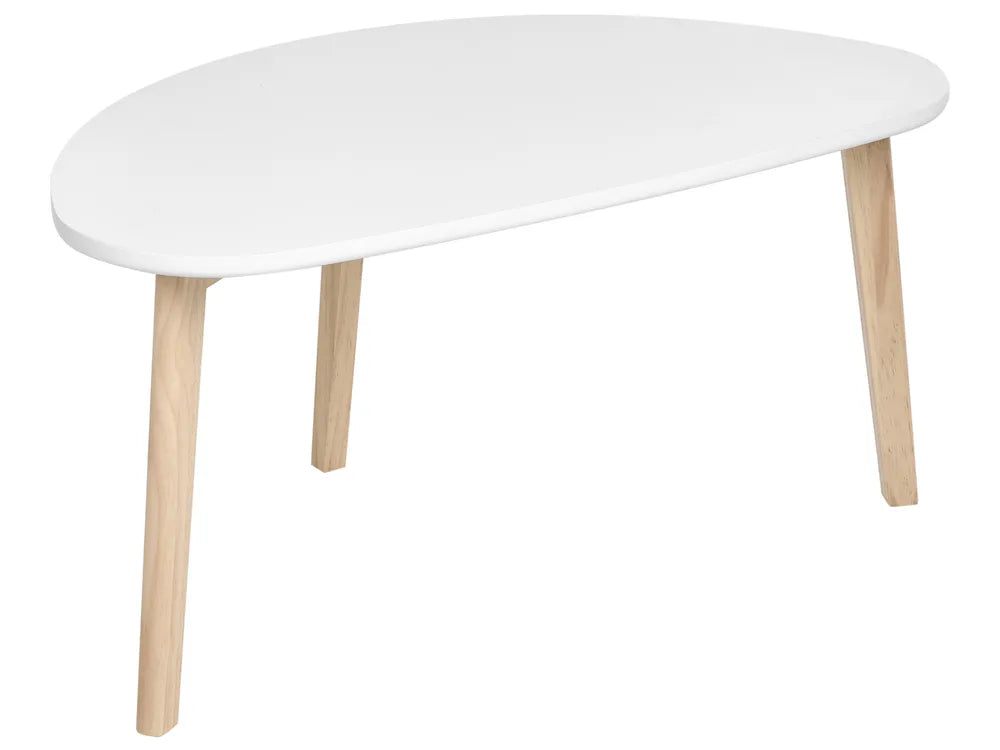 Set van 2 salontafels FLY wit