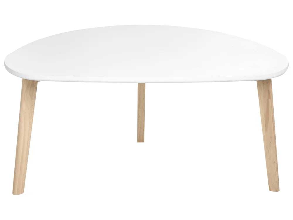 Set van 2 salontafels FLY wit
