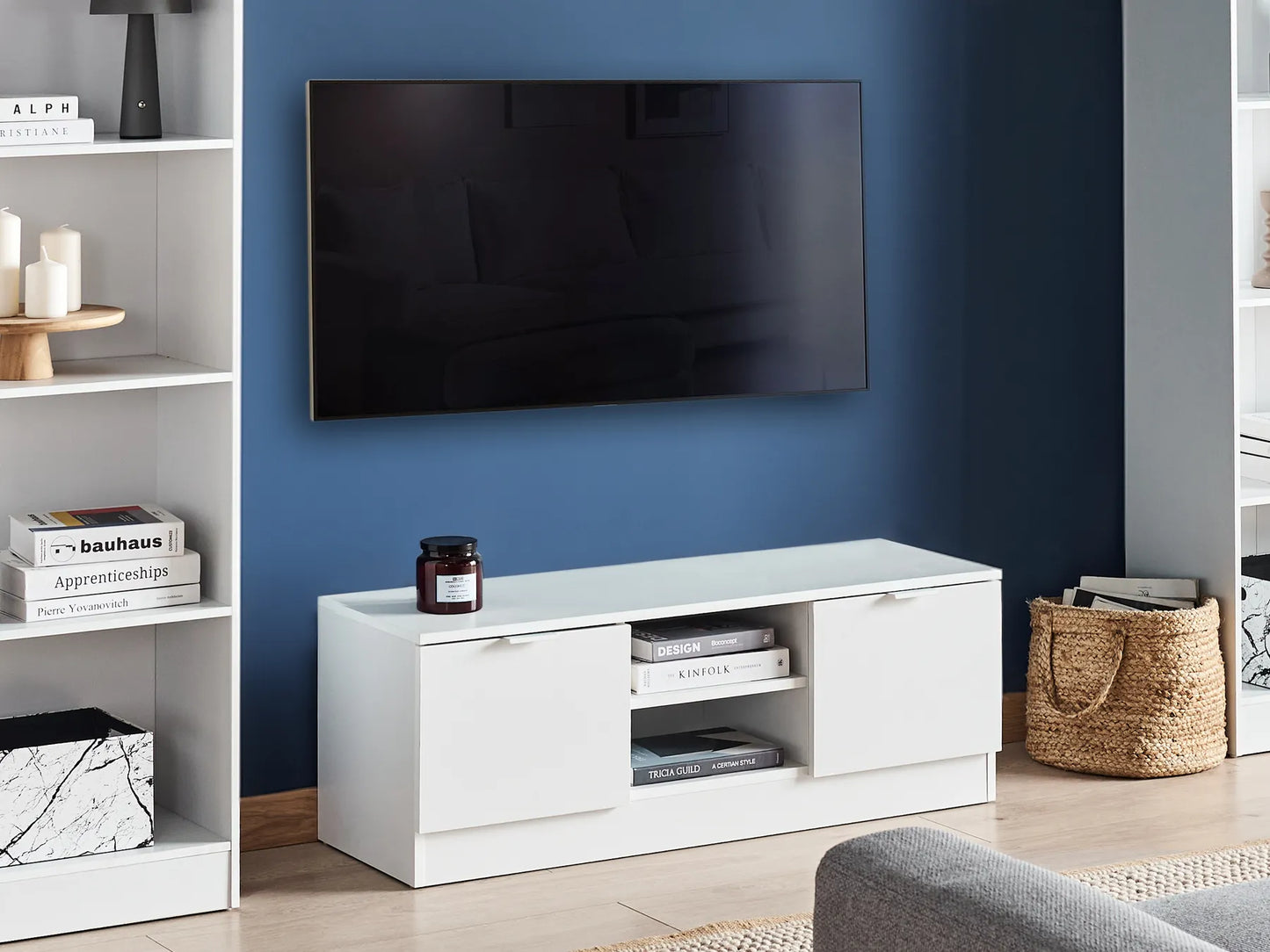 Wit tv-meubel