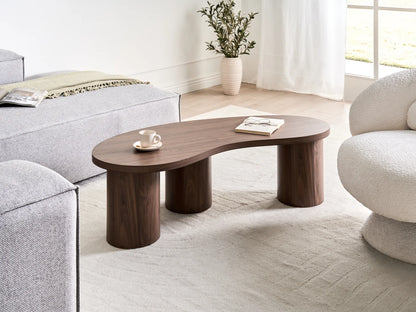 Salontafel donkerbruin