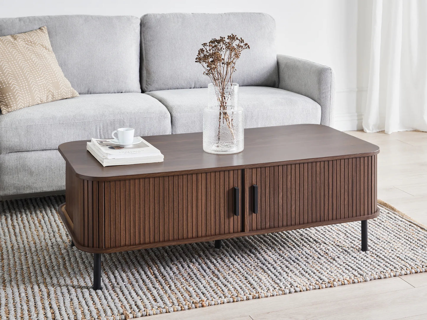 Salontafel donkerbruin