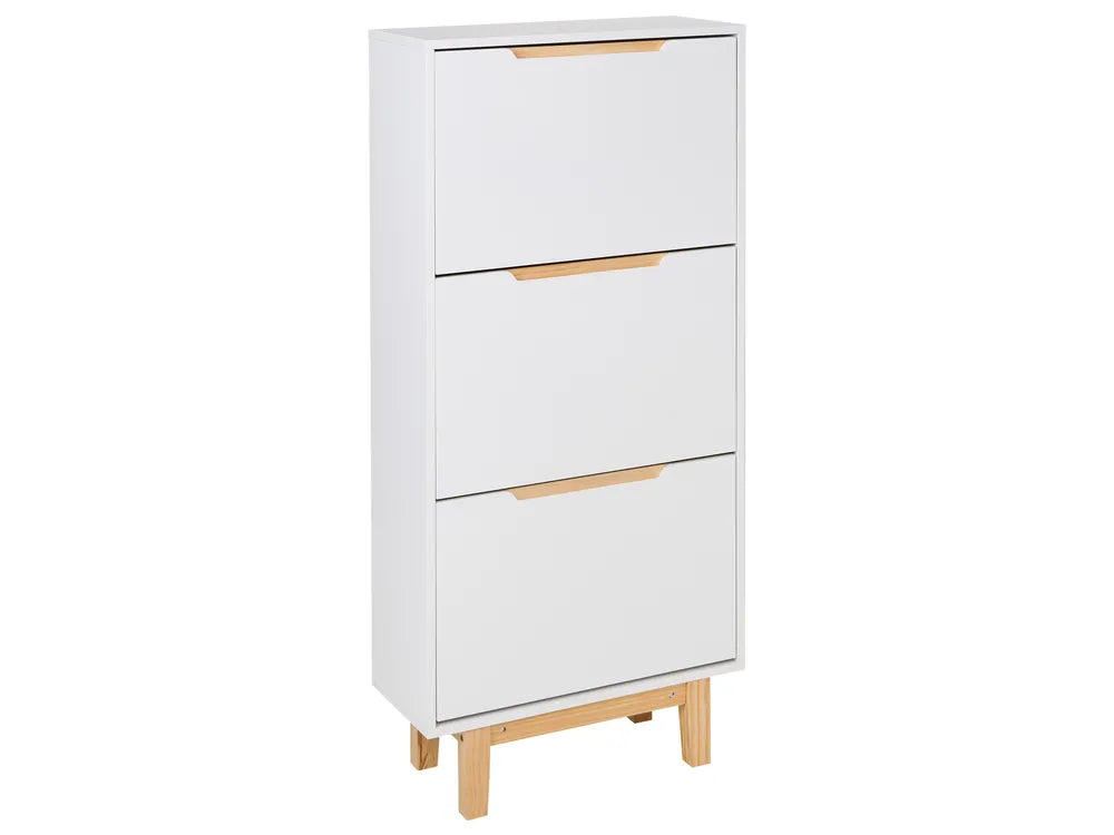Witte schoenenkast