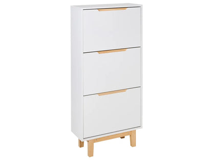 Witte schoenenkast