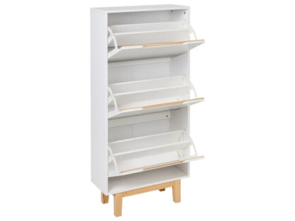 Witte schoenenkast