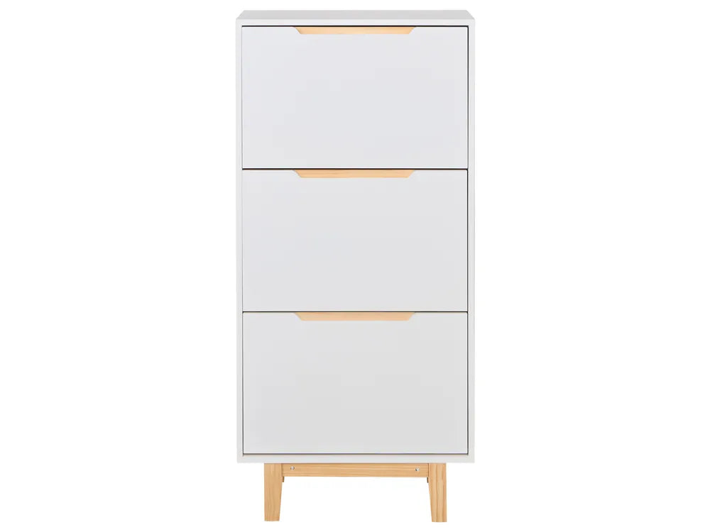 Witte schoenenkast