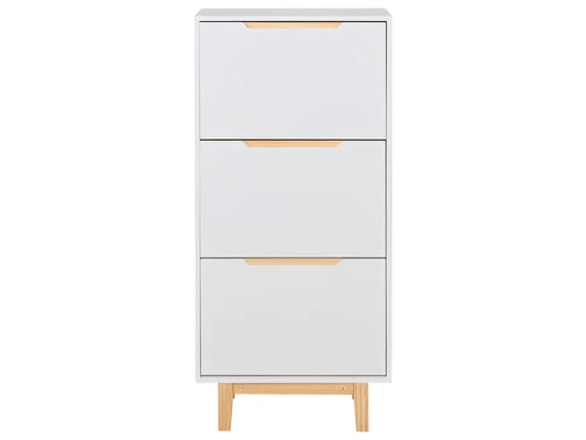 Witte schoenenkast