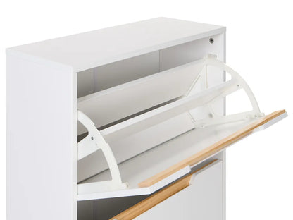 Witte schoenenkast
